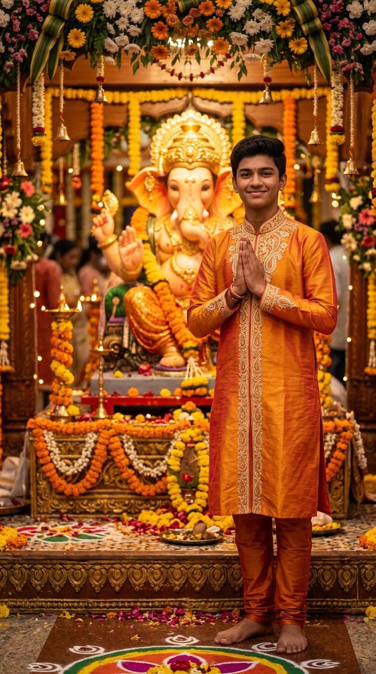 AI Cloth Editor Anup Sagar - 1-Click Outfit Changer & Sherwani Look